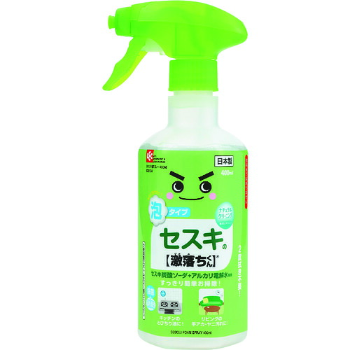 レック 【18個販売】LEC 激落ちくん セスキ泡スプレー400ml C00134 [2617-7590927]