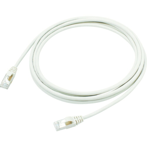 スリーエム 3M シールドイーサネットケーブル Cat5e対応 FTPタイプ 20m VOL-5EFLB-L20-GY-IC [263-00001201]