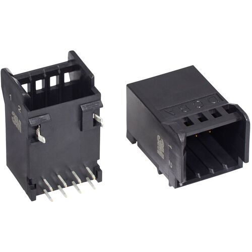 スリーエム 3M 【100個販売】ミニスタックコネクタ ボードマウントヘッダー ライトアングル型 コモンタイプ 3S608-42C2-B00 PP [263-9224707]