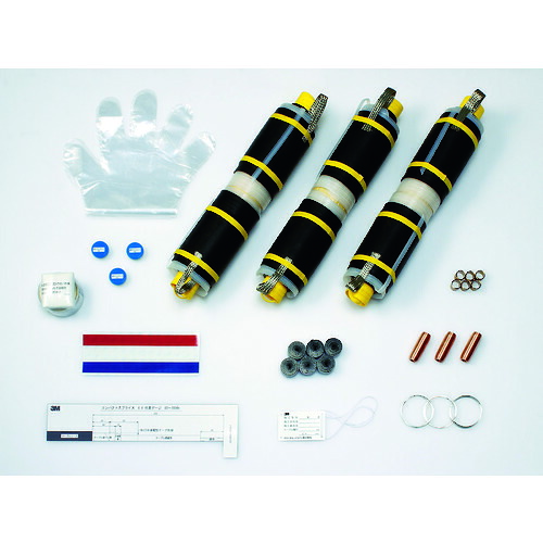 スリーエム 3M 6kV接続材 収縮チューブタイプ 22SQ用 S6CS R4-22 EM [263-5243389]