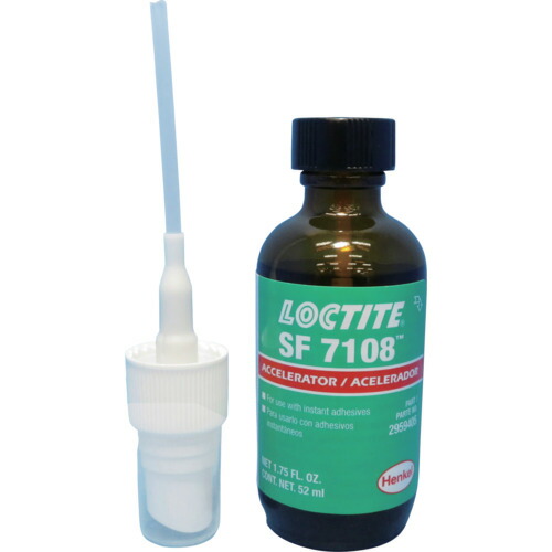 ヘンケルジャパン 硬化促進剤 アクセラレーター 瞬間接着剤用 SF7108 1.75oz（52ml） 2959405 [272-017818] 6,372円