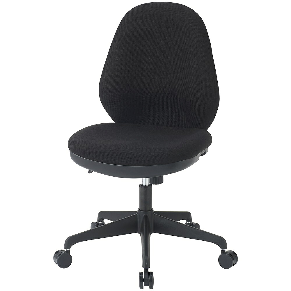 ナカバヤシ 高耐荷重チェア/ブラック CKT-111-BK [274-928430]
