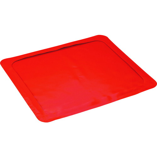 日本緑十字社 制電ベースマット 赤 OG-MB5565 600×700mm シート別売 PVC 294116 [279-215905]