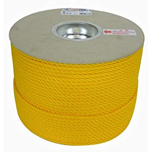 ユタカメイク PEカラーロープドラム巻 6X200m イエロー RE-100 [284-033885]