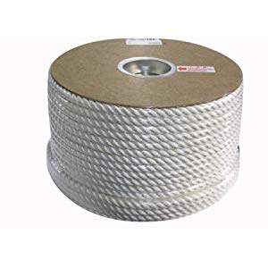 ユタカメイク ナイロン3ッ打ロープドラム巻 12X100m RJ-6 [284-055474]