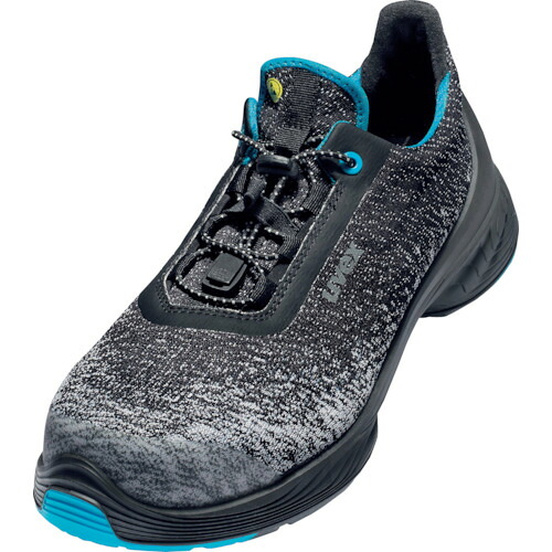 UVEX uvex1 G2 ローシューズ 27cm S1 P SRC ブラック/ブルー 6834542 [290-890623]