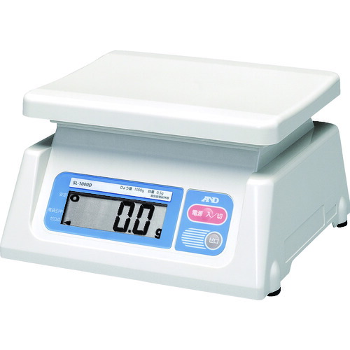エー・アンド・デイ AND A＆D デジタルはかり（グラム表示） ひょう量1kg SL-1000D [297-601214]