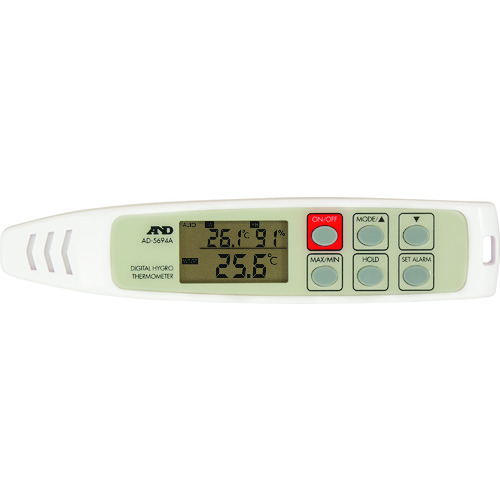 エー・アンド・デイ AND A＆D 熱中症指数モニター 携帯型 AD5694A 一般（ISO）校正付（検査成績書+トレサビリティ体系図） AD5694A-00A00 [297-914116]｜ＤＡＩＳＨＩＮ工具箱　店