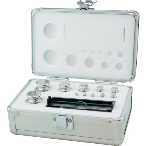 エー・アンド・デイ AND 【個人宅不可】 A＆D 校正用分銅 OIML型組分銅 M1級 500gセット JCSS校正証明書付 AD1605-500M1-J AD1605-500M1-J [297-915830]
