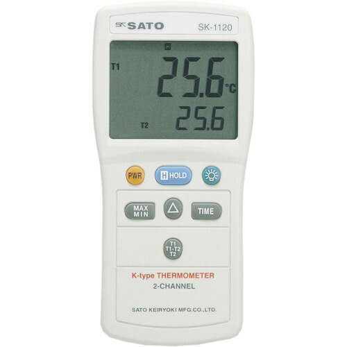 佐藤計量器 佐藤 デジタル温度計 SK-1120指示計のみ （8014-04） SK-1120 [298-583102]