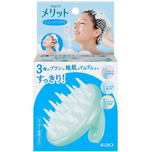 花王 Kao 【12個販売】メリット シャンプーブラシ 248978 [301-248978]