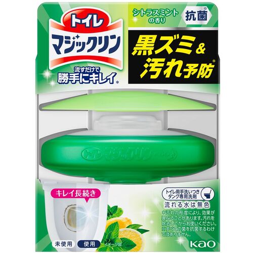 花王 Kao 【12個販売】トイレマジックリン 流すだけで勝手にキレイ シトラスミント 本体 334305 [301-334305] 6,907円