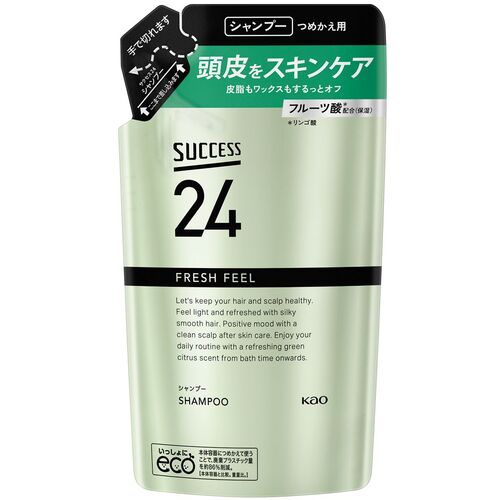 花王 Kao 【24個販売】サクセス24フレッシュシャンプーつめかえ用 439741 [301-439741]