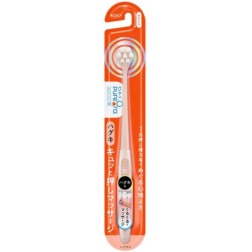 花王 Kao 【72個販売】ピュオーラ36500ハブラシマッサージやわ 439956 [301-439956]