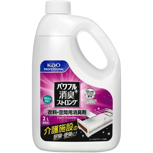 花王 Kao 【6個販売】パワフル消臭ストロング 衣料・空間用消臭剤 2L 業務用 447197 [301-447197] 13,337円