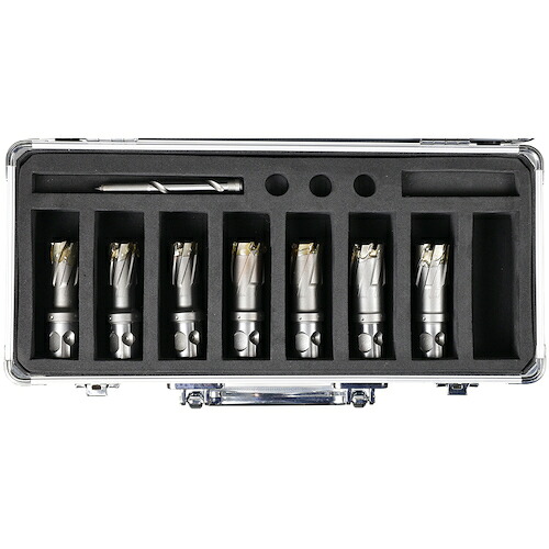 ミヤナガ 磁気ボール盤カッター デルタゴンメタルボーラー DLMB アルミBOXキット 4 DLMBALBOX4 [331-256598]｜ＤＡＩＳＨＩＮ工具箱　店