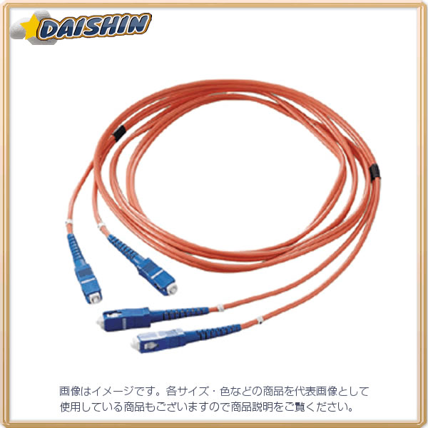 ジェフコム オプティカルファイバーパッチケーブル LFV-SCMM-10 [312-515354] 7,503円