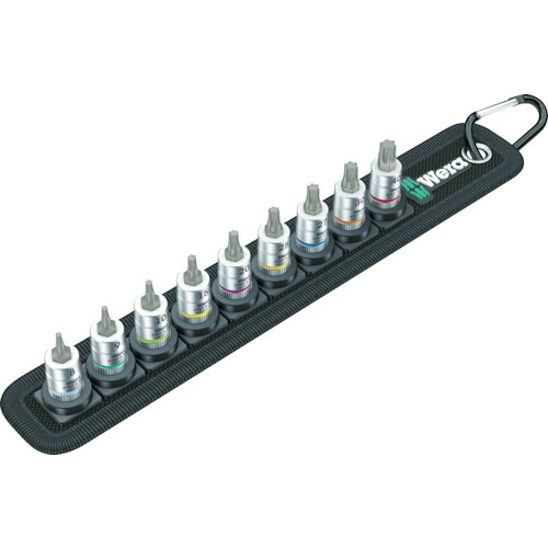 ヴェラ Wera BELT 3 8767A TX HF ベルトソケットセット 1/4 003882 [319-190772]