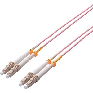 エレコム 光ファイバーケーブル マルチモード 10G LC-LC 2m OC-LCLC5OM3/2 [363-297937]｜ＤＡＩＳＨＩＮ工具箱　店