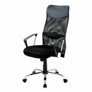 サンワサプライ 【別途送料】 メッシュOAチェア SNC-NET15ABK SNC-NET15ABK [444-175705]｜ＤＡＩＳＨＩＮ工具箱　店