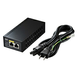 サンワサプライ PoEインジェクター LAN-GIHINJ2 LAN-GIHINJ2 [444-753040]｜ＤＡＩＳＨＩＮ工具箱　店