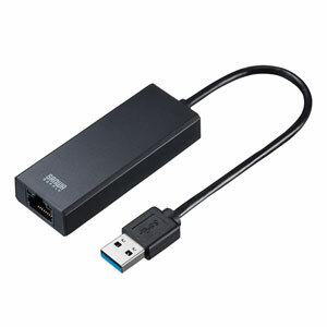 サンワサプライ USB3.2-LAN変換アダプタ(2.5Gbps対応) USB-CVLAN5BK [444-755846]