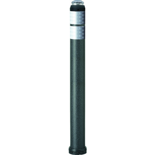 積水樹脂 【別途送料】 【個人宅不可】 積水 太陽電池式自発光式 ウレタン樹脂あいボラード メタリックグレー LDK-7DS-M80 [475-00000886]