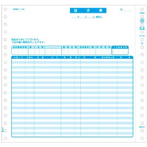 ヒサゴ 請求書（品名別・税抜） [31966] SB46 [555-042407]