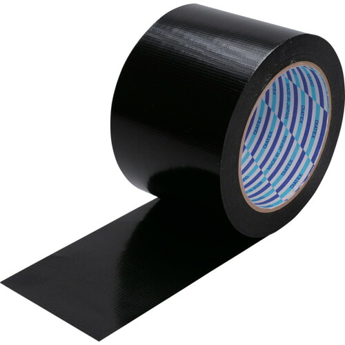 ダイヤテックス 【24巻販売】パイオラン 梱包用テープ 75mm×25m ブラック K-10-BK 75MMX25M [563-00000065]