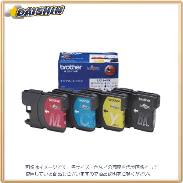 ブラザー インクジェットカートリッジ [8828] LC11-4PK [568-660754]