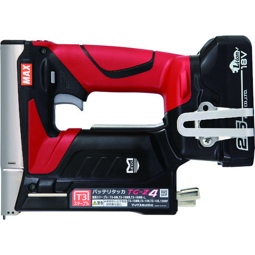 マックス MAX バッテリタッカセット 18ボルト 2.5アンペアセット ティ3ステープル用 TG-Z4-BC/1825A [588-813895] 45,311円
