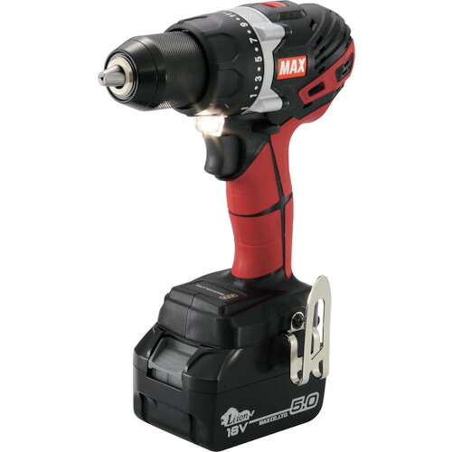 マックス MAX 18V充電式ドリルドライバ PJ-DD131-B2C/1850A [588-855925]