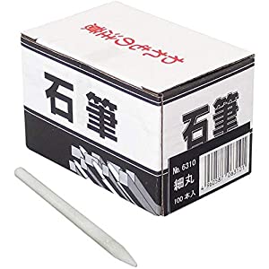 【マラソン期間エントリーでポイント5倍】たくみ 【100本販売】石筆（バラ） 細丸 6310 [674-063101]｜ＤＡＩＳＨＩＮ工具箱　店