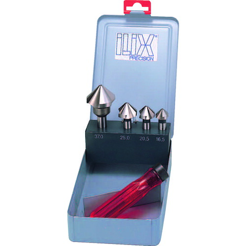 ムラキ ILIX カウンターシンクセット6本組 6277-S [802-140817]｜ＤＡＩＳＨＩＮ工具箱　店