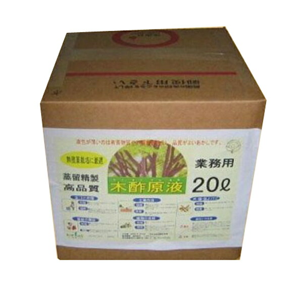 中島商事 トヨチュー 木酢原液 業務用 20L No.194594 [709-194595]｜ＤＡＩＳＨＩＮ工具箱　店