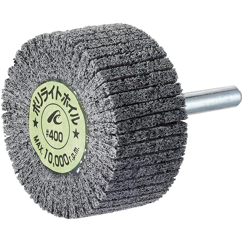 イチグチ 【5個販売】AC ポリライトホイル 軸径6mm #150 外径40×幅25×軸長40 PLW4025-150 [719-330403]