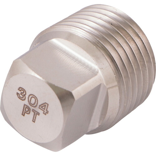 アソー ASOH 四角プラグ SUS304 PT2 NP-7050 [730-866481]｜ＤＡＩＳＨＩＮ工具箱　店