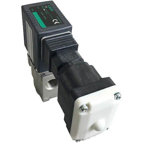 CKD 【キャンセル不可】直動式2ポート電磁弁（マルチフィット［［R上］］） FFB-4208A3A3R3-B [742-00391839]