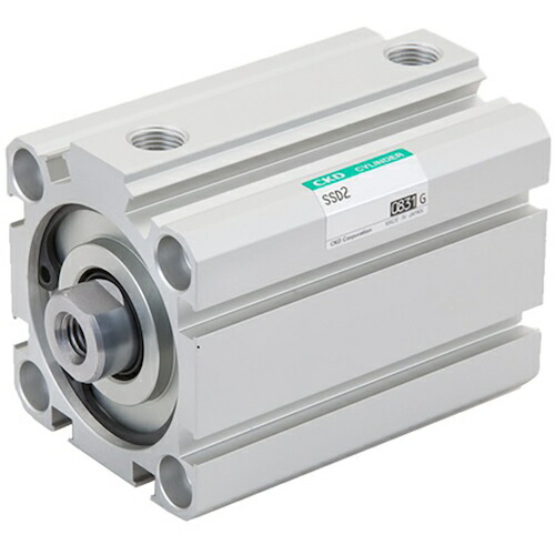 CKD 【キャンセル不可】スーパーコンパクトシリンダ 内径40 45mm SSD2-L-40-45 [742-00016121]