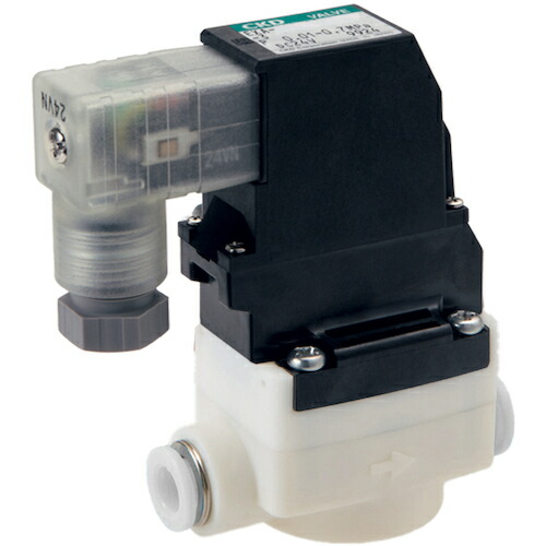 CKD 【キャンセル不可】圧縮空気用パイロット式2ポート電磁弁 EXA-C8-02HS-4 [742-00095368]