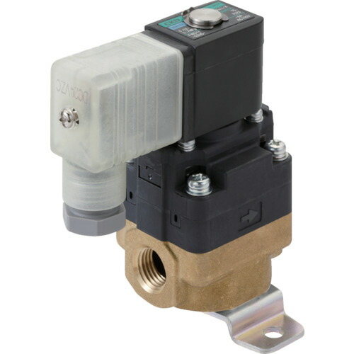 CKD 【キャンセル不可】水用小形パイロット式電磁弁 FWD11-25A-02GS-DC24V [742-00413744]