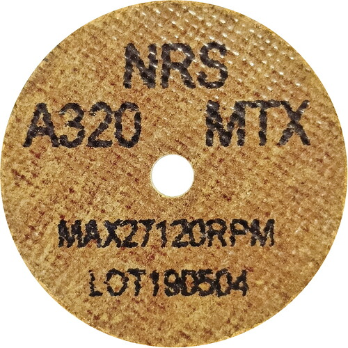 ニューレジストン 【個人宅不可】 【20本販売】NRS コットンホイルType-1ミニ 50×2×6.4 ＃320MTX（ハード） CH150264-320TX [756-030064]