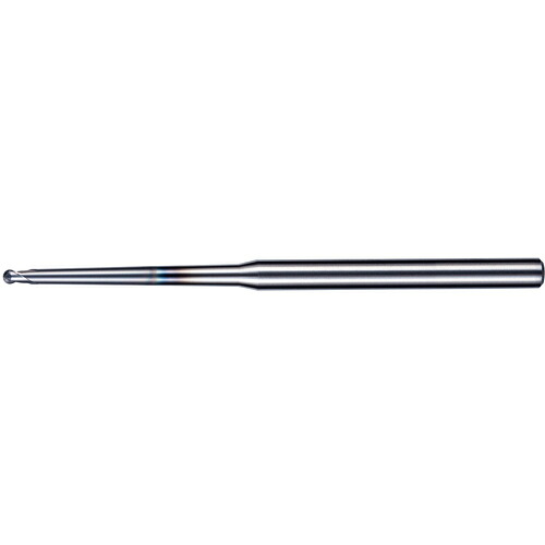 日進工具 NS 無限コーティングプレミアムロングテーパーネック2枚刃ボールエンドミル MRBTNH230 R0.15X3 X3 [757-564901]