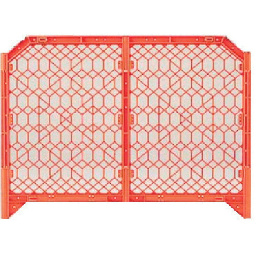 DICプラスチック 【別途送料】 DIC ディックSPフェンス 1500×1200 （ベースウエイト別売り） オレンジ DSPF1500 [782-000349]