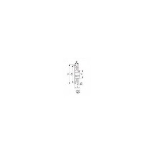 エバオン EVN ブッシングプーリー SPA 224mm 溝数1 SPA224-1 [786-378346]