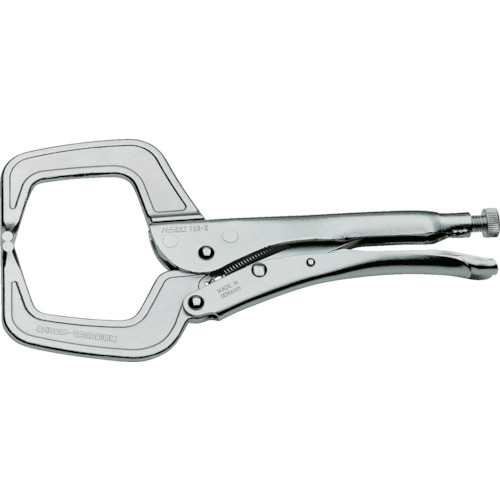 HAZET ハゼット C型グリッププライヤー 758-2 [796-030378]