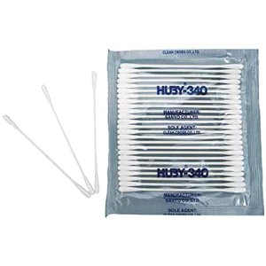 クリーンクロス HUBY 3インチ 工業用綿棒（先端砲弾型）BB-001MB （5000本入） BB-001MB [800-009306]