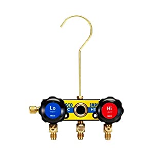 イチネンTASCO タスコ サイトグラス付ゲージマニホールド TA120T-11 [818-027765]
