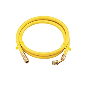 イチネンTASCO タスコ チャージホース（R134a）240cm黄片側60° TA137HD-3 [818-338106]
