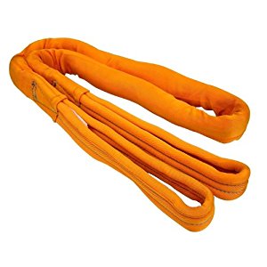 テザック TESAC ブルースリングソフトE形（両端アイタイプ）荷重1t 全長3m（JIS規格品） TBSE1.0TX3M [834-521050]
